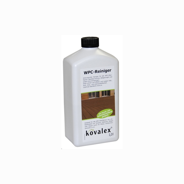 Kovalex WPC Reiniger - Inhalt: 1 Liter - Zur Reinigung der WPC-Terrassendielen