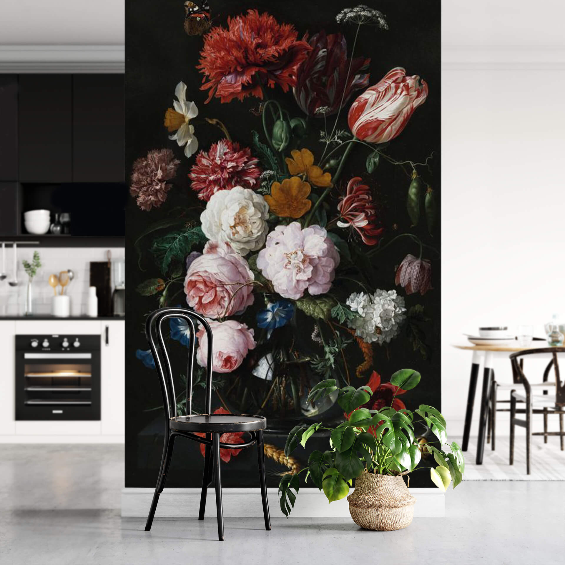 Fototapete Vase of Flowers 1,92 x 2,6 m